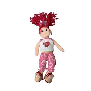 Ty Beanie Boppers Flirty Francie 2001 Plush Doll 17” Valentine Be Mine Rare